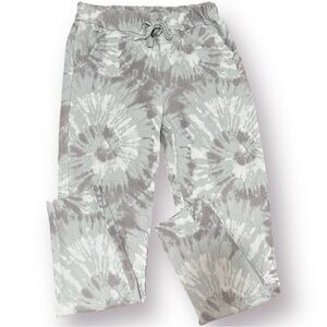 Meo Meli Lounge Pull Pants Size M/L Gray & White